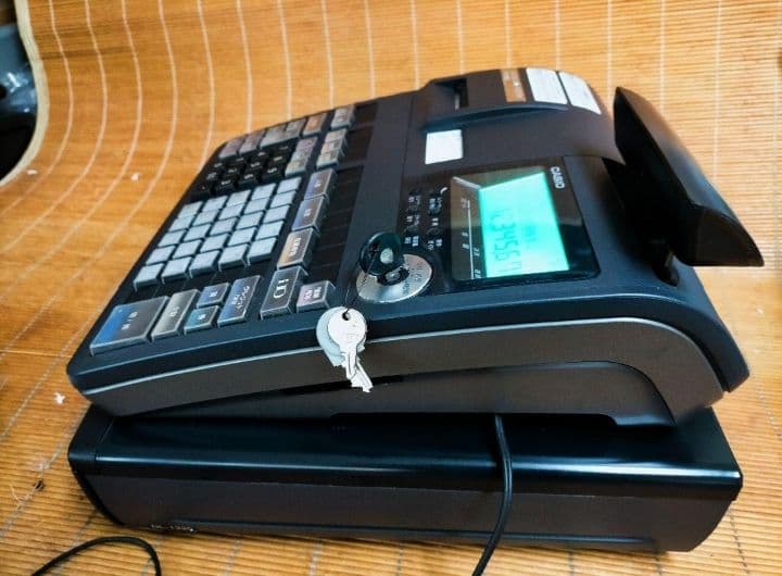 カシオレジスター　TE-2800　フル設定無料特殊25部門　772222