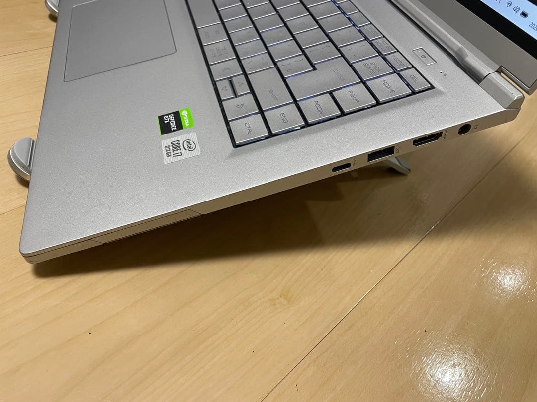 Windowsノート本体 MOUSE DAIV i7 32GB SSD 1TB GTX 1650Ti