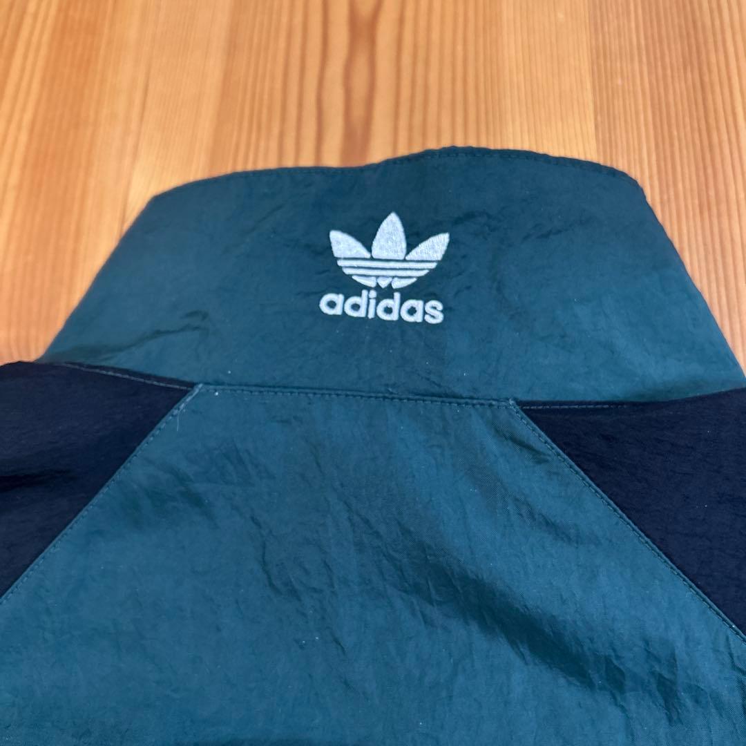 アディダス Rekive緑 トラック ナイロンジャケット 遠藤さくら メンズXS