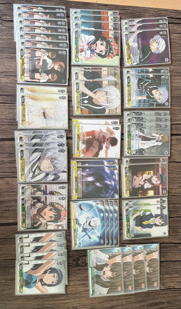 ヴァイスシュヴァルツ　とある科学の超電磁砲&とある魔術　デッキ2種+500枚以上