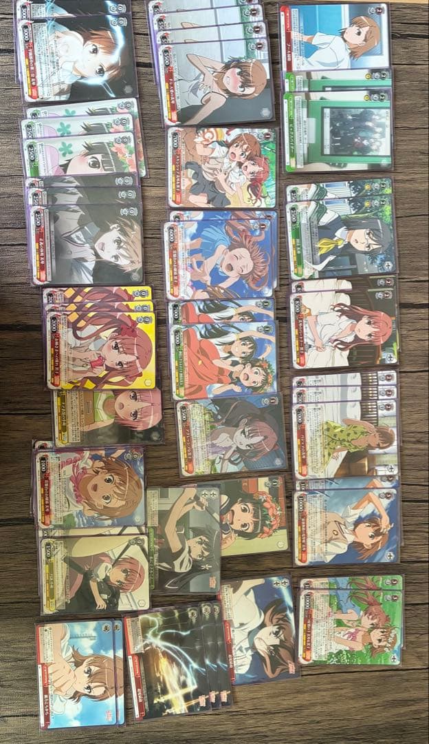 ヴァイスシュヴァルツ　とある科学の超電磁砲&とある魔術　デッキ2種+500枚以上