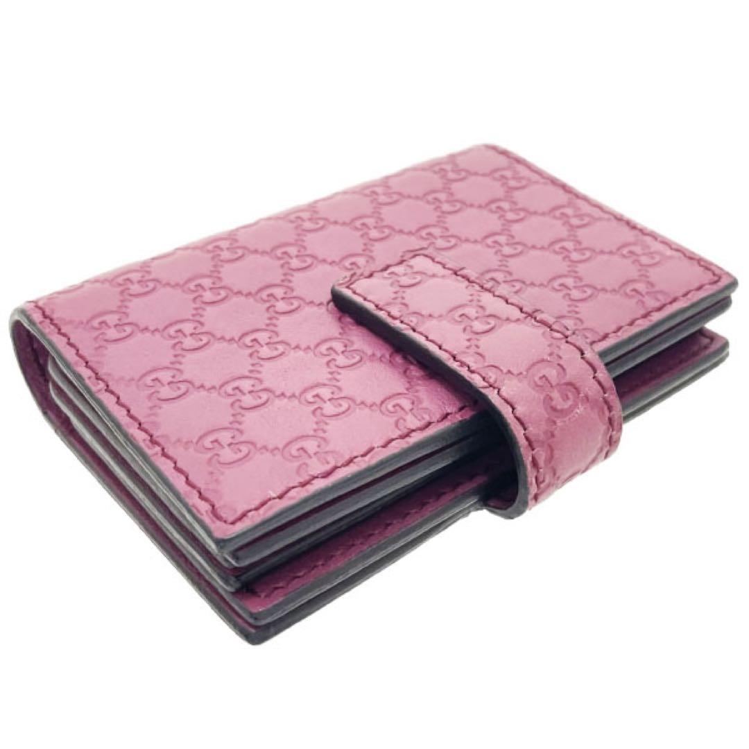 正規品 美品 グッチ カードケース 名刺入れ 箱付 【KK15224】