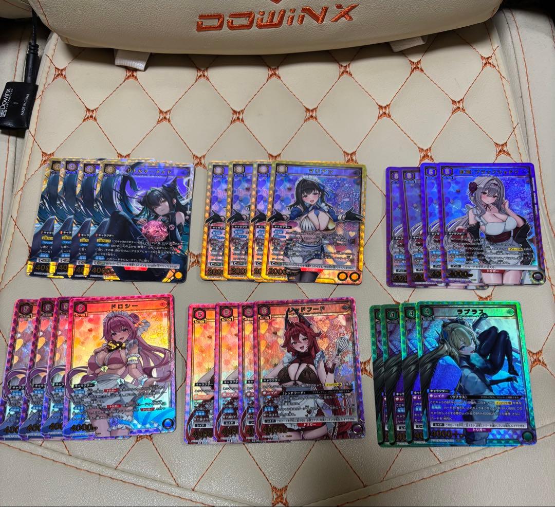 ユニオンアリーナ プレシャスブースター NIKKE PcSR以下　ほぼ4コン