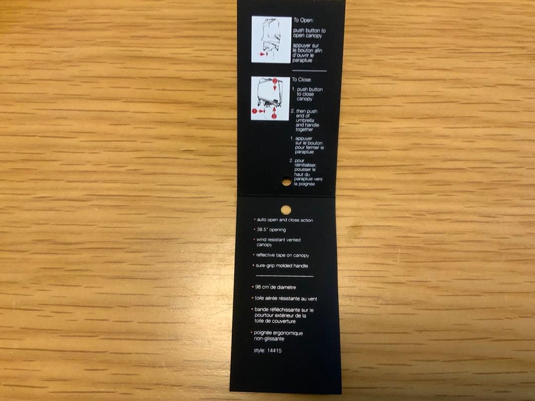 tumi ミディアム　オート　アンブレラ　傘