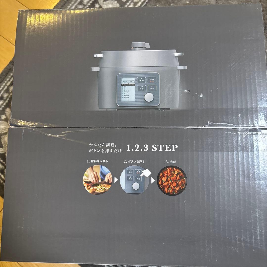 アイリスオーヤマ　圧力調理　電気圧力鍋　 KPC-MA4-B