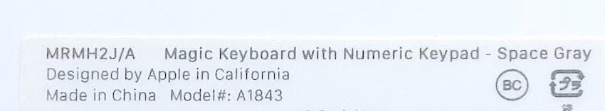 優良品｜スペースグレイ｜MAGIC KEYBOARD｜JIS｜APPLE｜純正