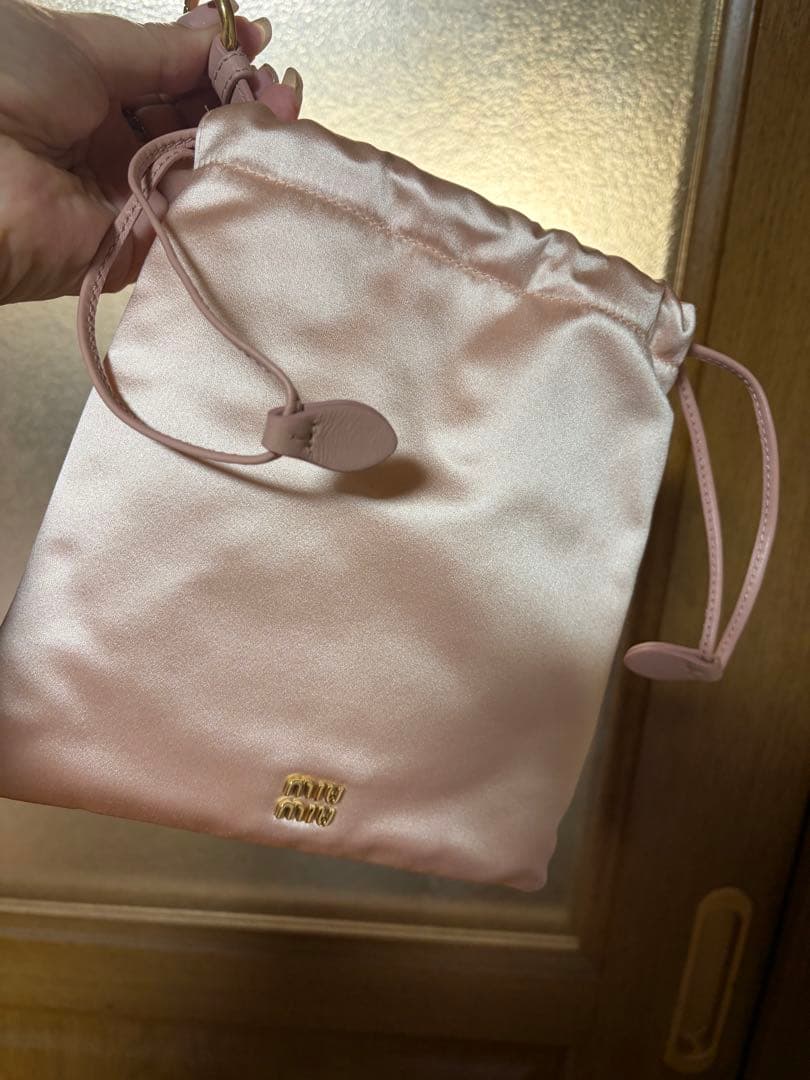 MIUMIU 巾着バッグ