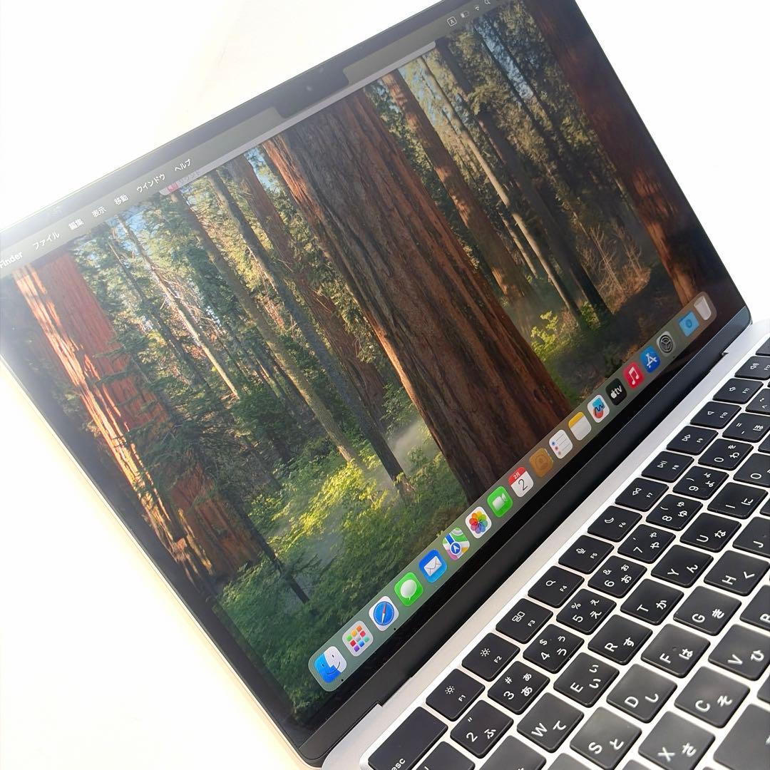 MacBook Air M3 8GBJISキーボード【スターライト】