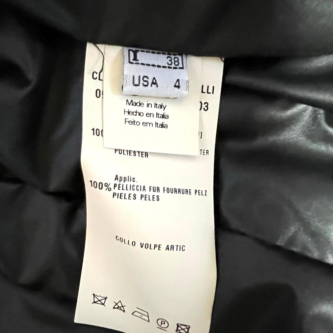 【美品✨】クラスロベルトカヴァリ★豪華2way★ファーダウンジャケット★38