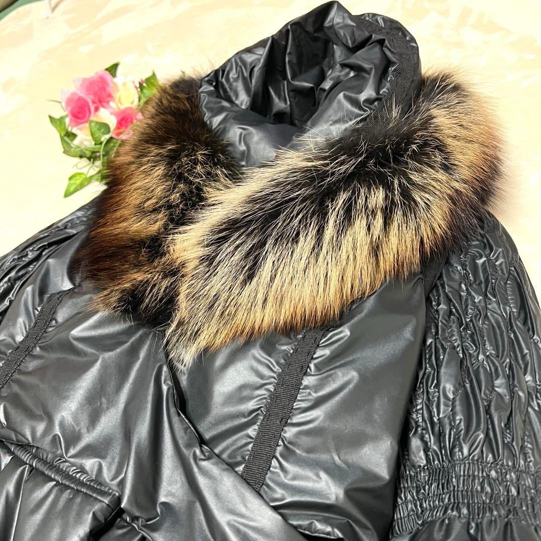 【美品✨】クラスロベルトカヴァリ★豪華2way★ファーダウンジャケット★38