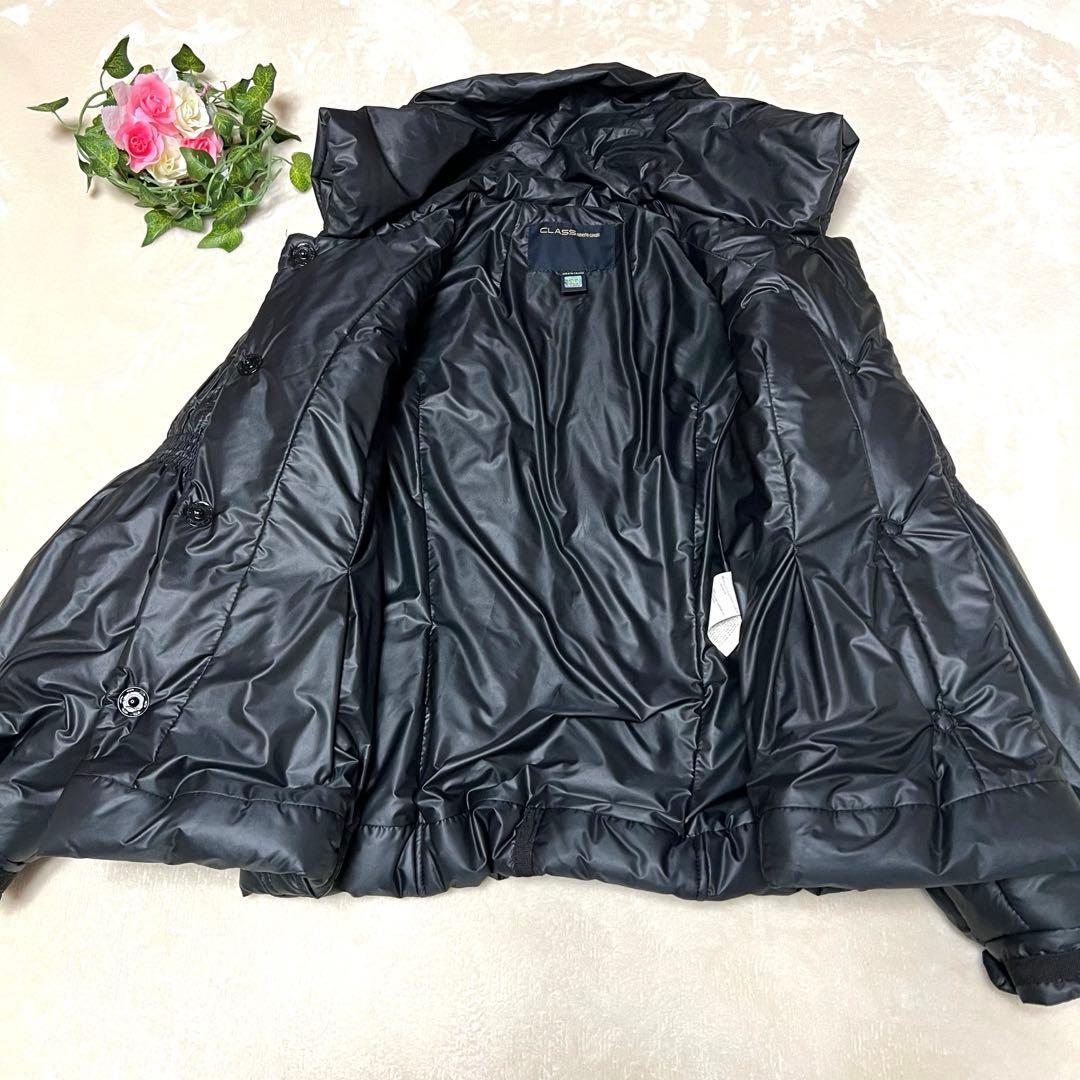 【美品✨】クラスロベルトカヴァリ★豪華2way★ファーダウンジャケット★38