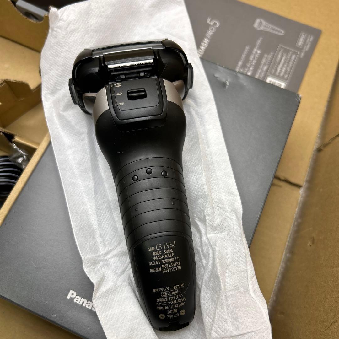 Panasonic LAMDASH PRO ES-LV5J-S メンズシェーバー