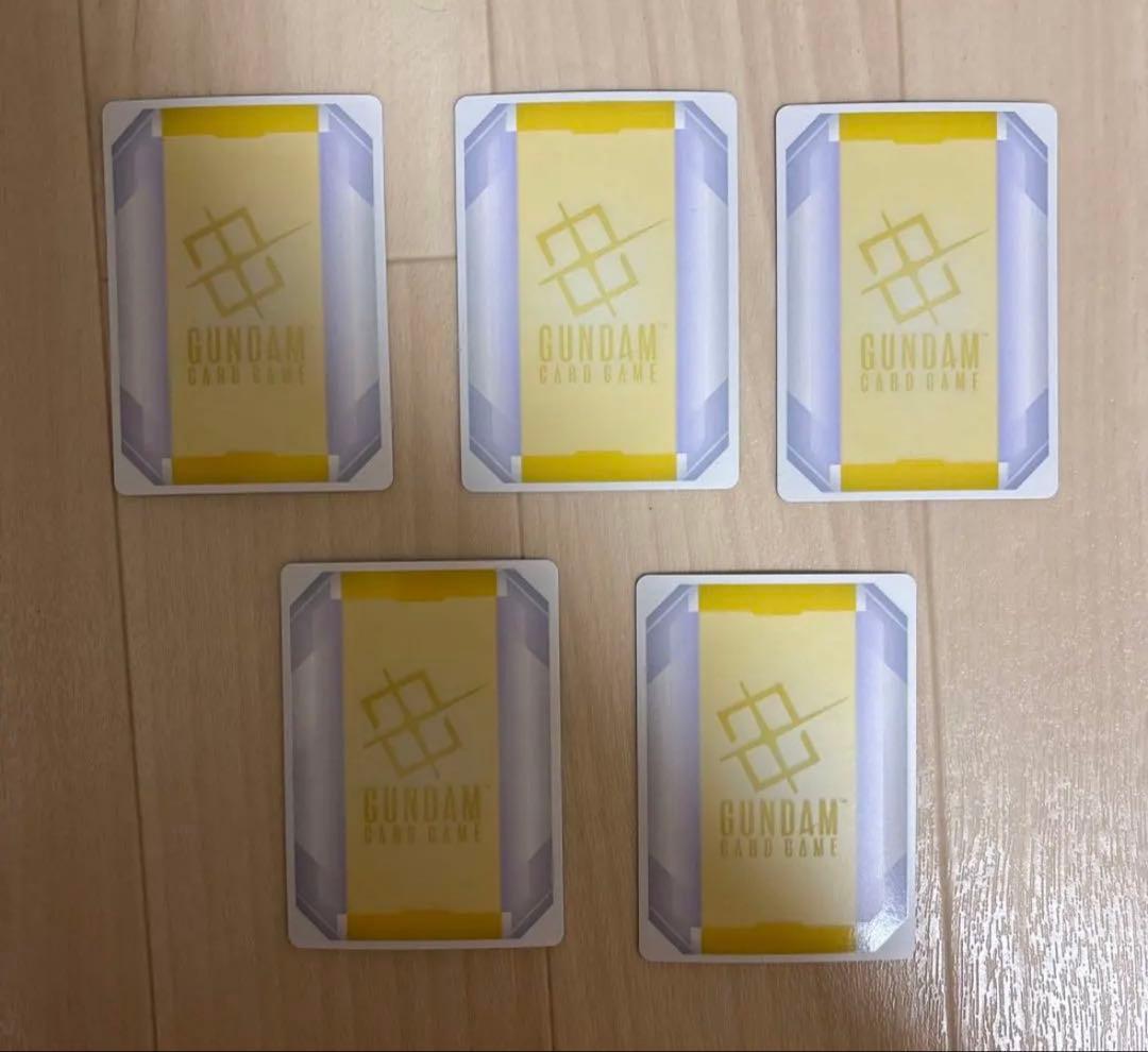 ガンダムカードゲーム　リリーナ EXリソース　5枚セット