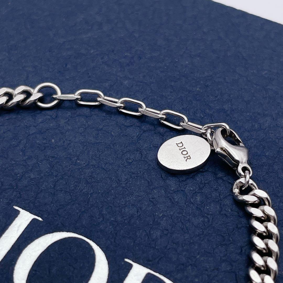 Christian Dior ブレスレット　アイコン　CD シルバー925 喜平