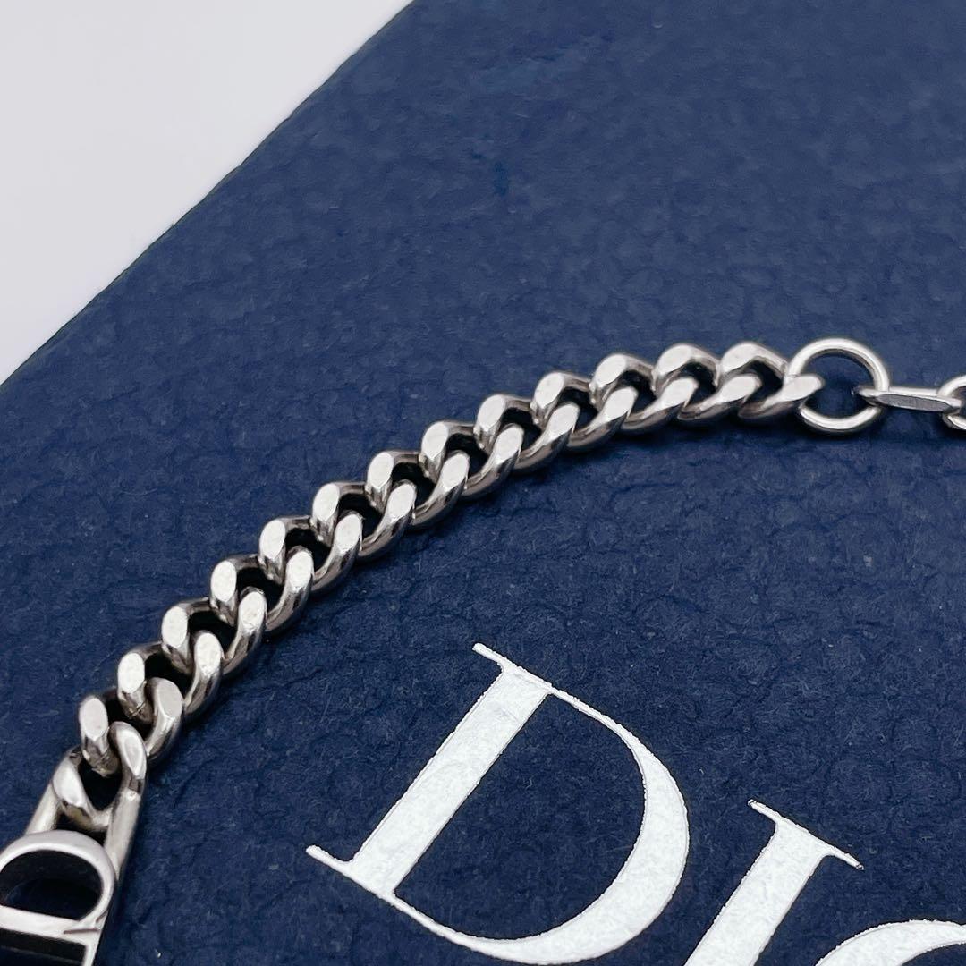 Christian Dior ブレスレット　アイコン　CD シルバー925 喜平