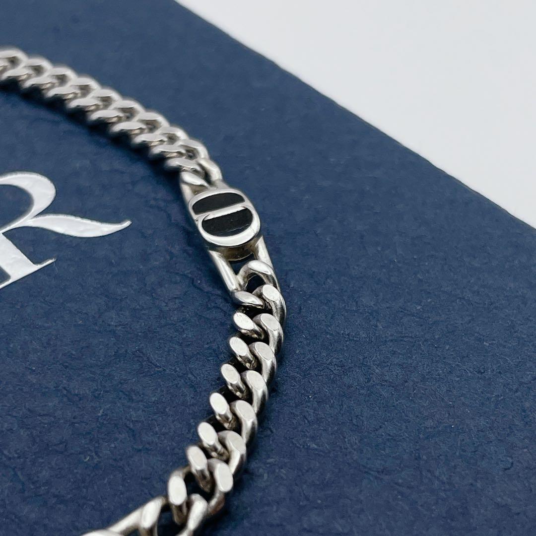 Christian Dior ブレスレット　アイコン　CD シルバー925 喜平