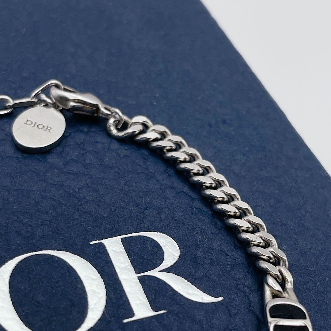 Christian Dior ブレスレット　アイコン　CD シルバー925 喜平