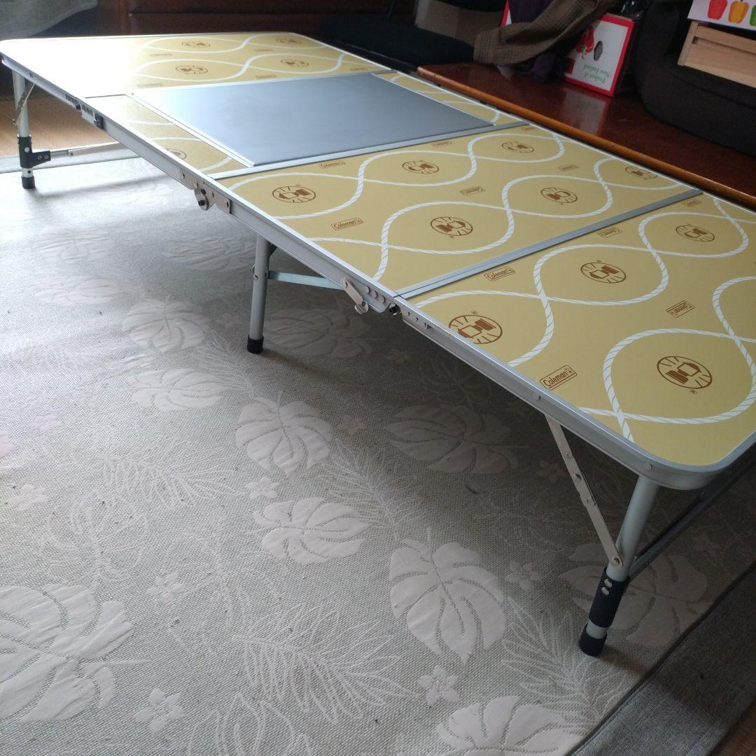 [Coleman]SLIM 4-FOLDING TABLE＆BBQグリル
