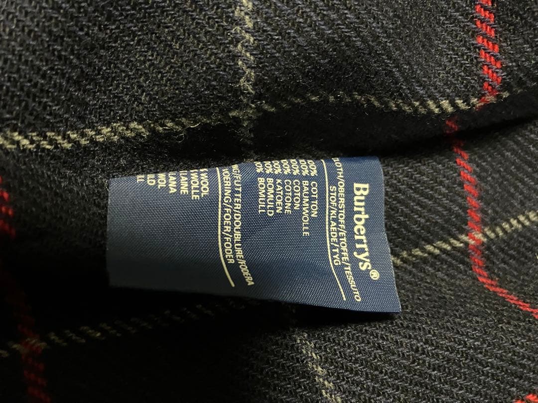 burberrys' 80s oiled jacket!襤褸