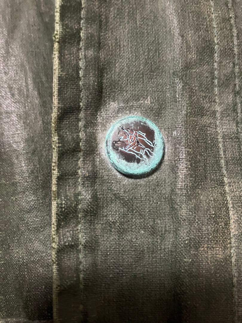 burberrys' 80s oiled jacket!襤褸