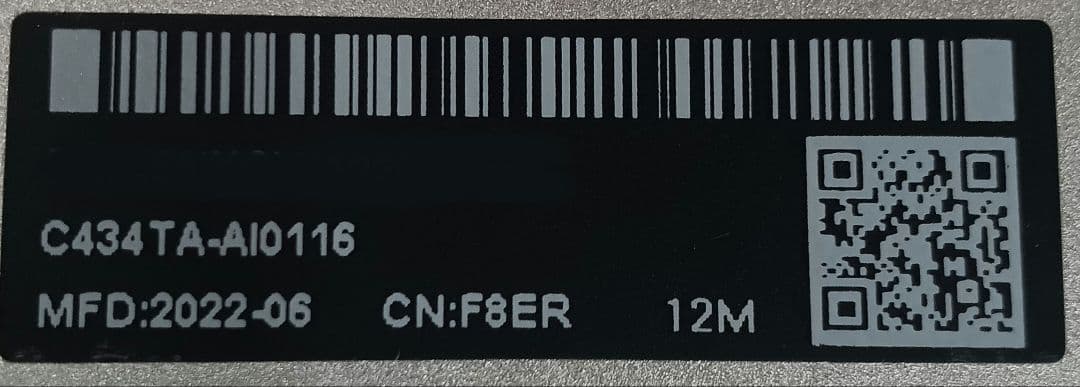 ∴Asus Chromebook本体 C434TA-AI0116 美品