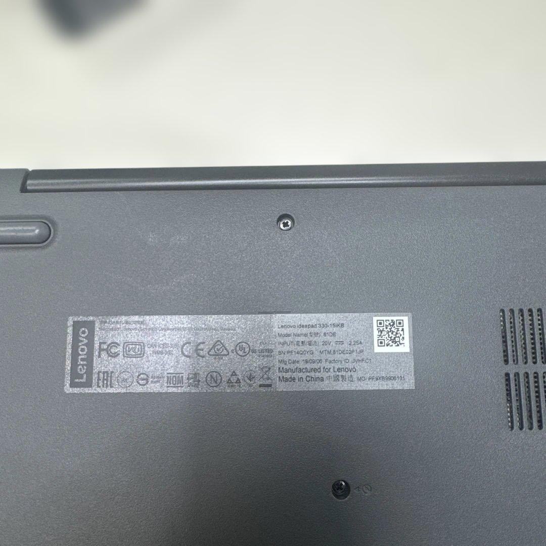 Windowsノート本体 Lenovo Ideapad 330 Celeron/8GB/HDD1TB