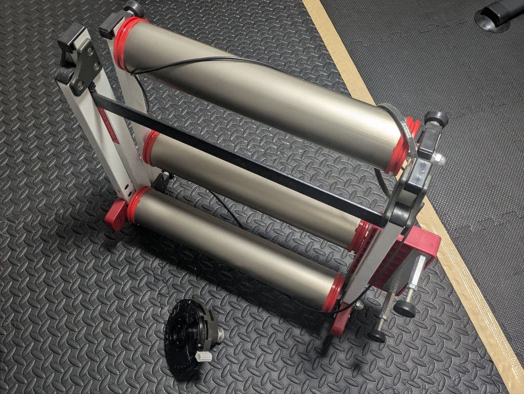 3本ローラー MINOURA (MoZ-Roller) 負荷装置付き