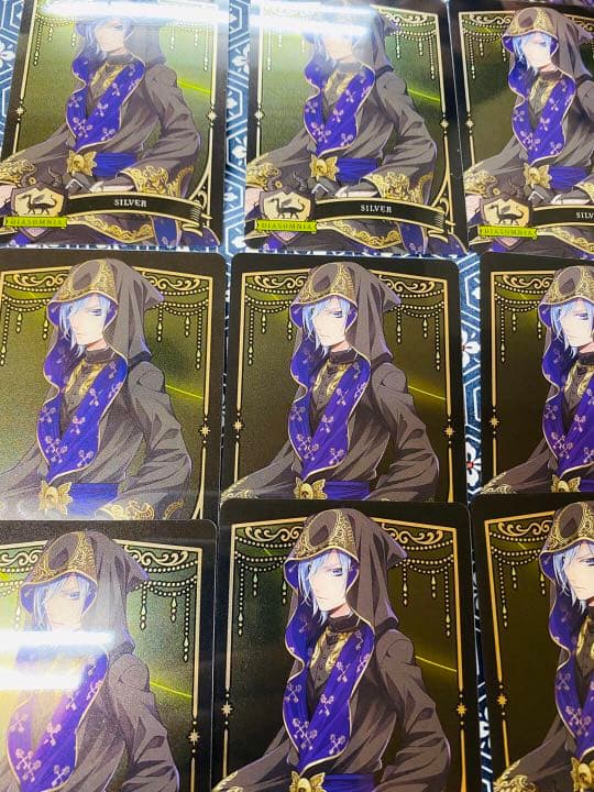 ツイステッドワンダーランド  ツイステ　メタルカード　シルバー　51枚セット