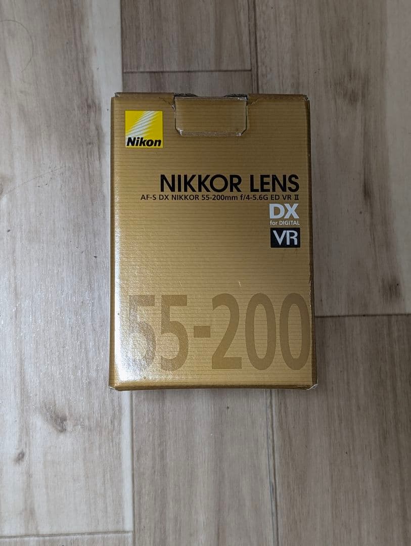 レンズ(ズーム) Nikkor af-s 55-200mm f/4-5.6G ed vr II