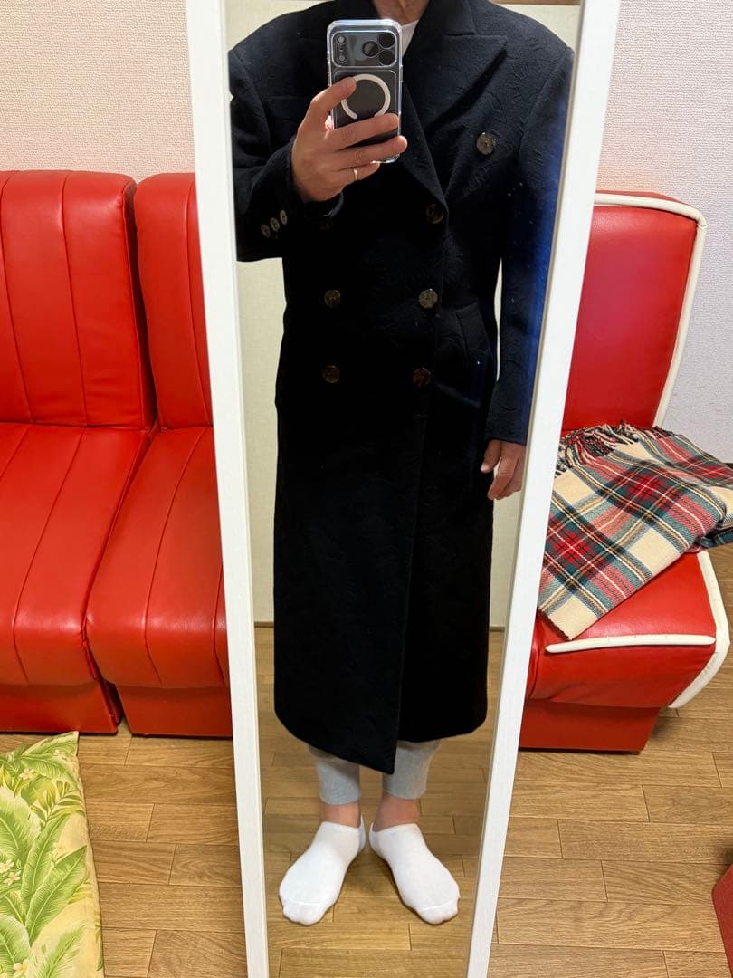 ジャンポール ゴルチエ ロングコート ブラック