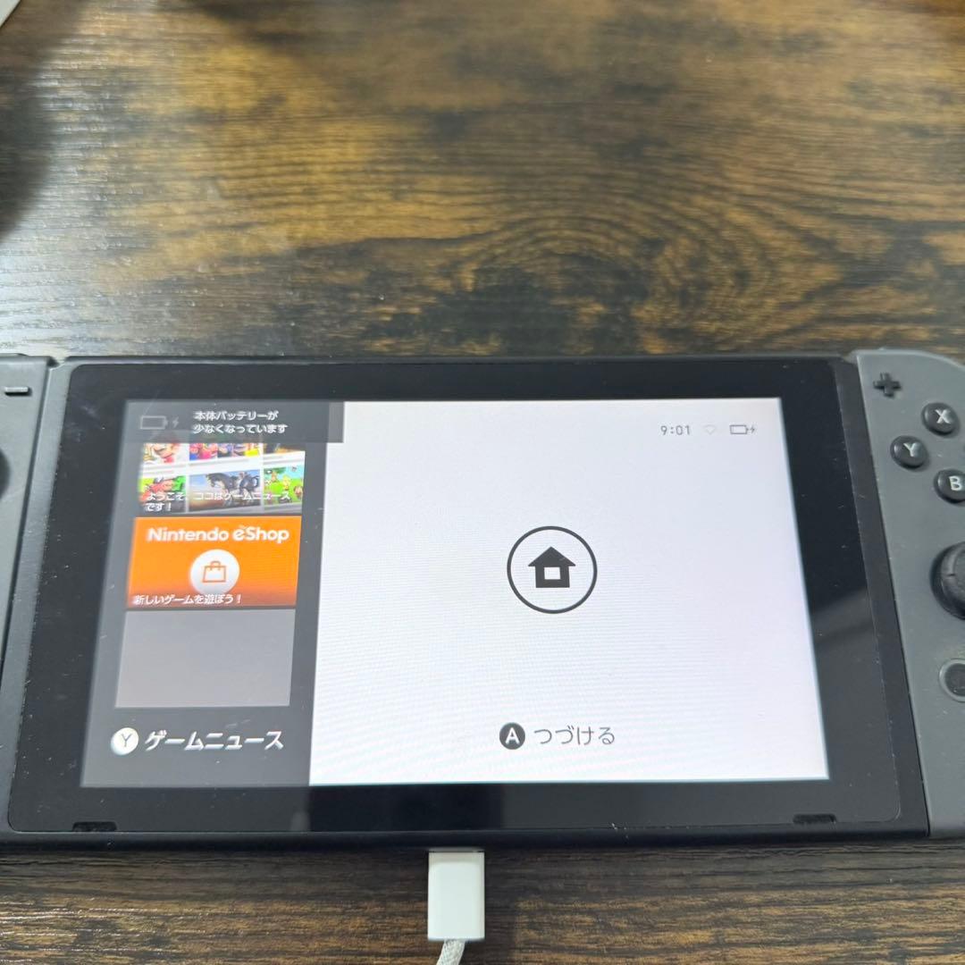 Nintendo Switch グレー　本体のみ