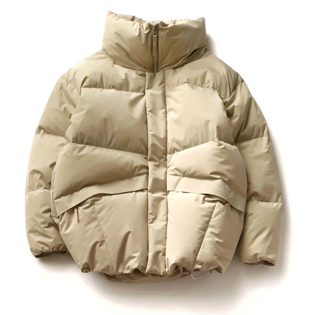 美品 Marmot SHIPS別注ハイネックダウンジャケットM ゆったり手洗い可