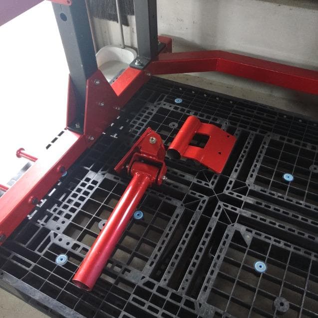 HRパワーラック・200㎏分ラバープレートセット（引取り限定）