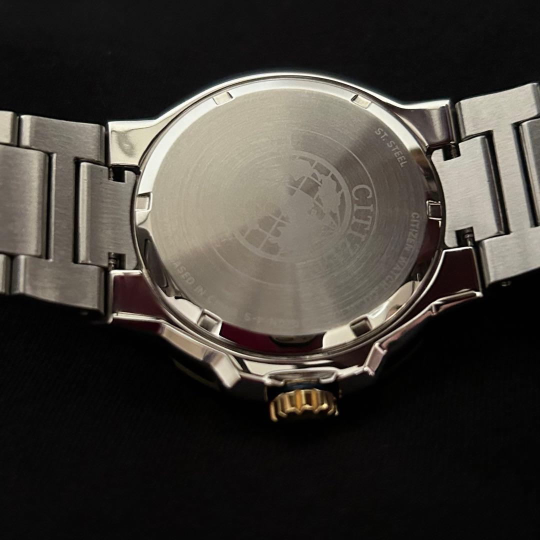 シチズンCITIZEN Eco-Drive WR 200 ネイビーブルー