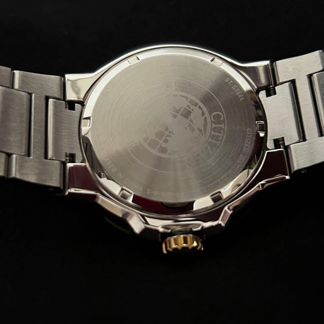 シチズンCITIZEN Eco-Drive WR 200 ネイビーブルー