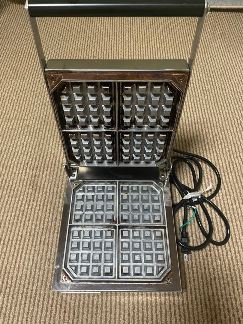 サンテック SBW-100-4 740W ワッフルメーカー