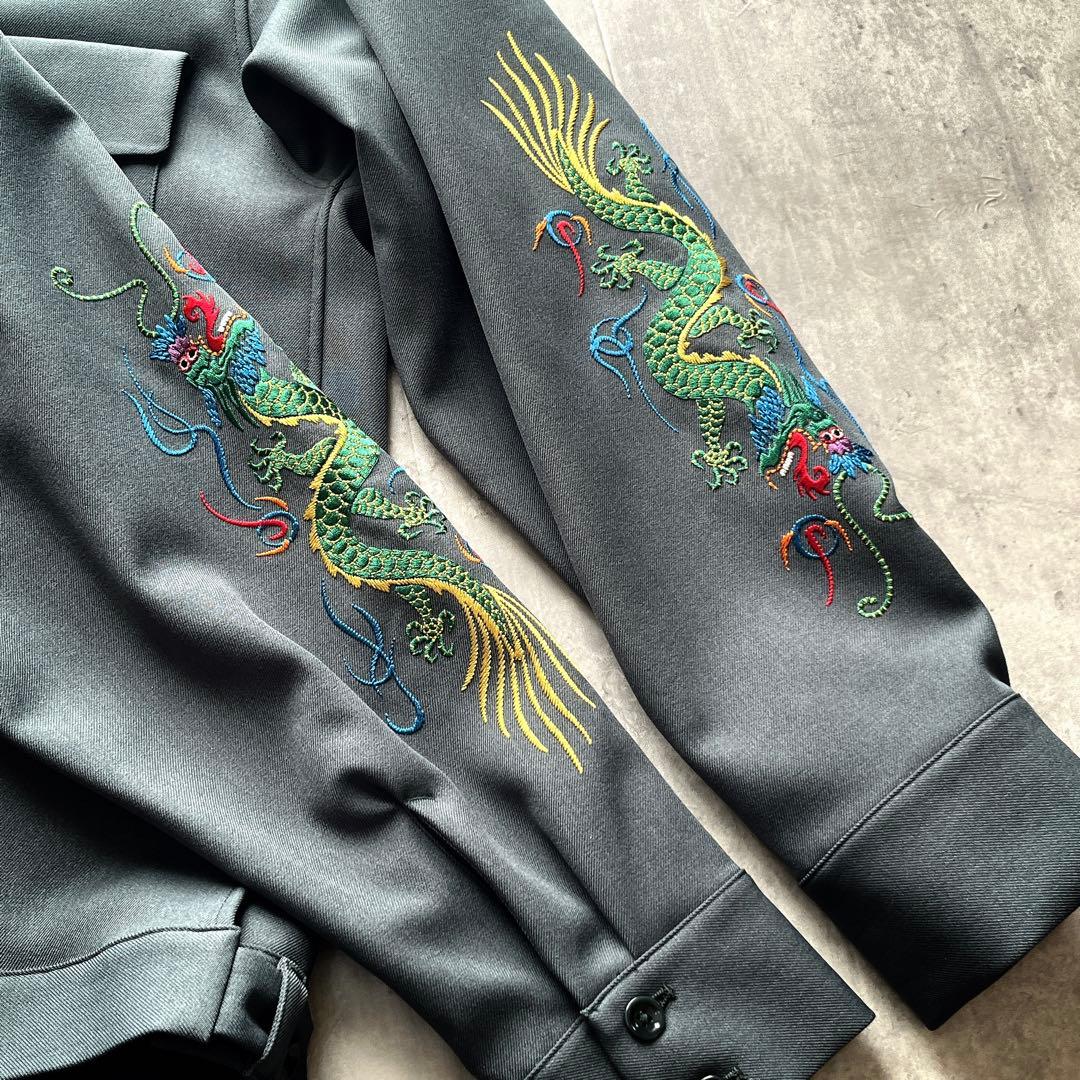 極美品　RADIALL UP IN SMOKE SOUVENIR JACKET