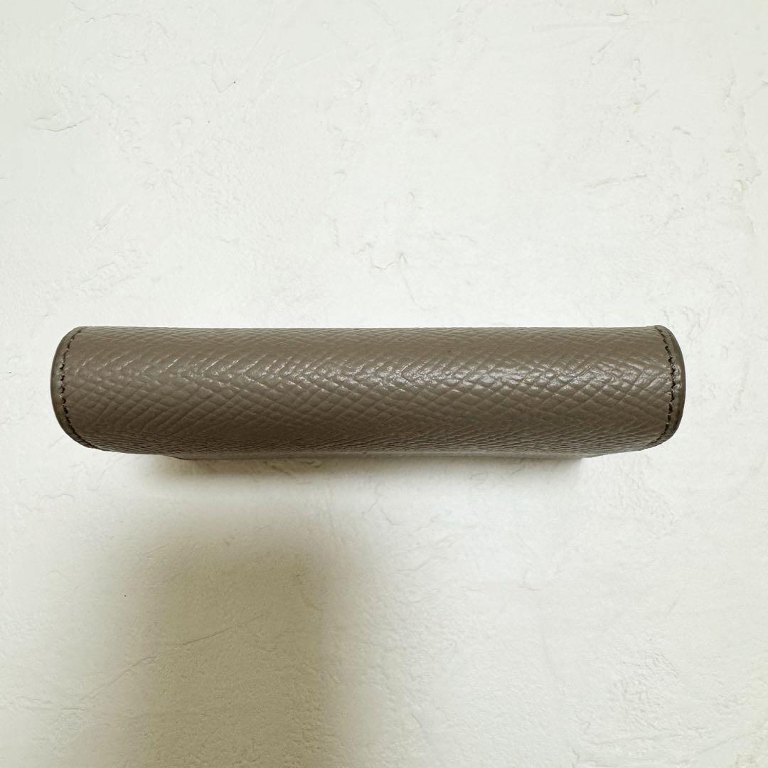 美品　CELINE グレー レザー 名刺入れ