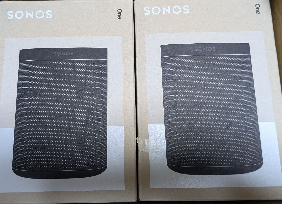 Edy:価格交渉は相場提示してね（SONOS One ブラック 2個）