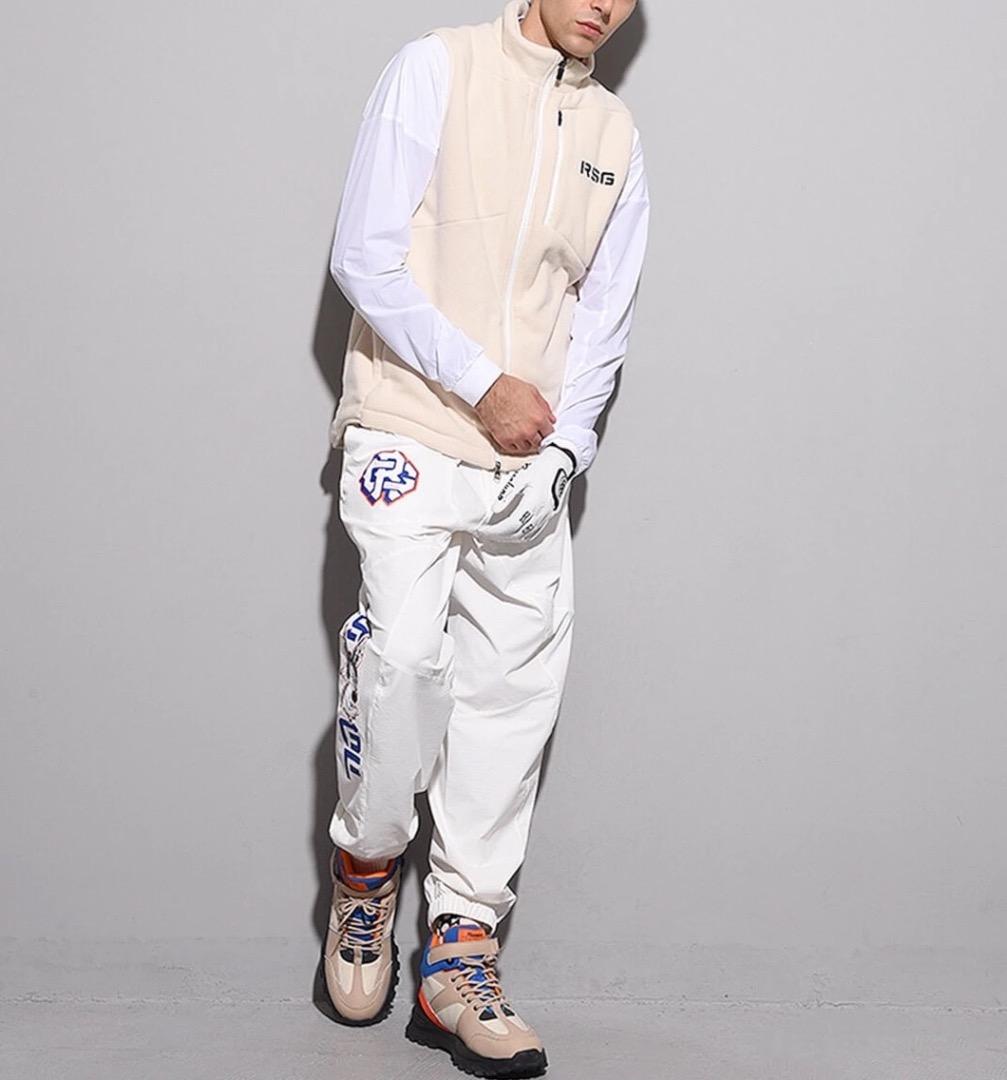 【size6】定価37,400円 ラッセルノゴルフ ストレッチマルチロゴ パンツ