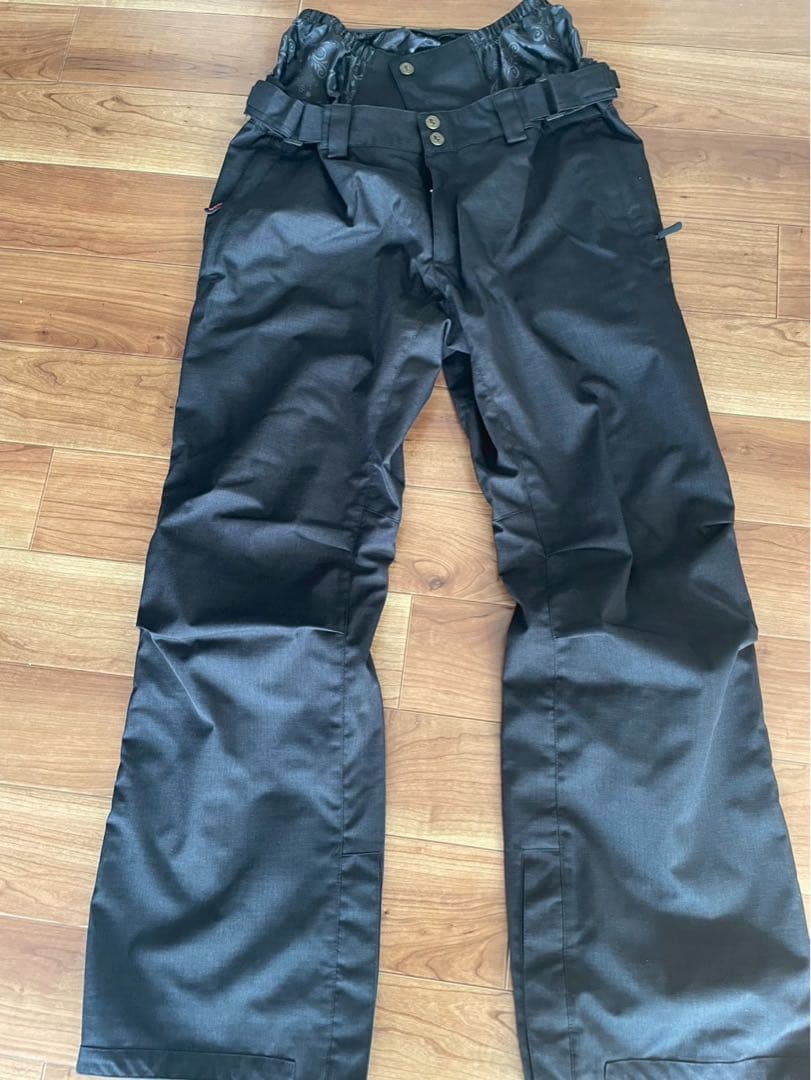 スノーボードジャケット ホワイト/ブラック　上下