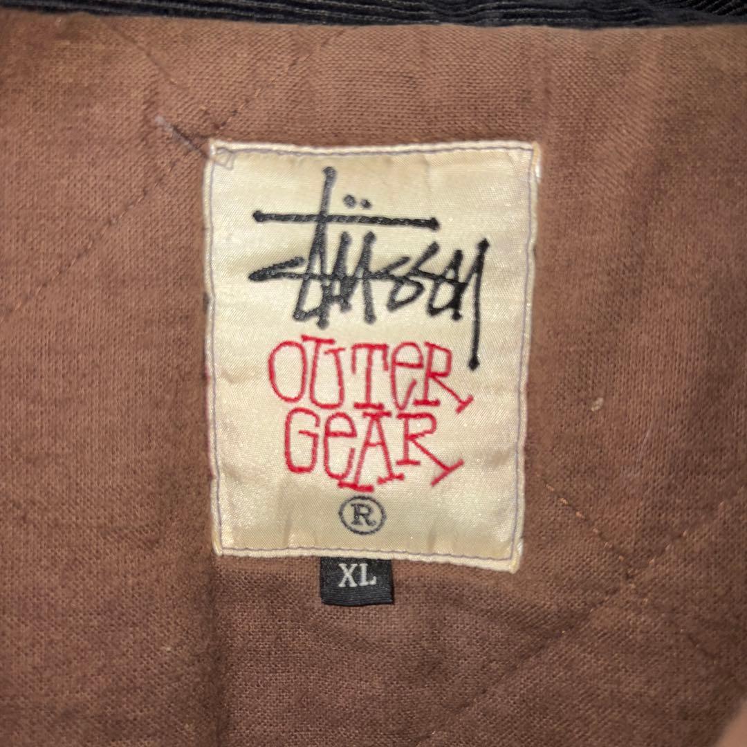 STUSSY OUTER GEAR XL ブラウンジャンパー