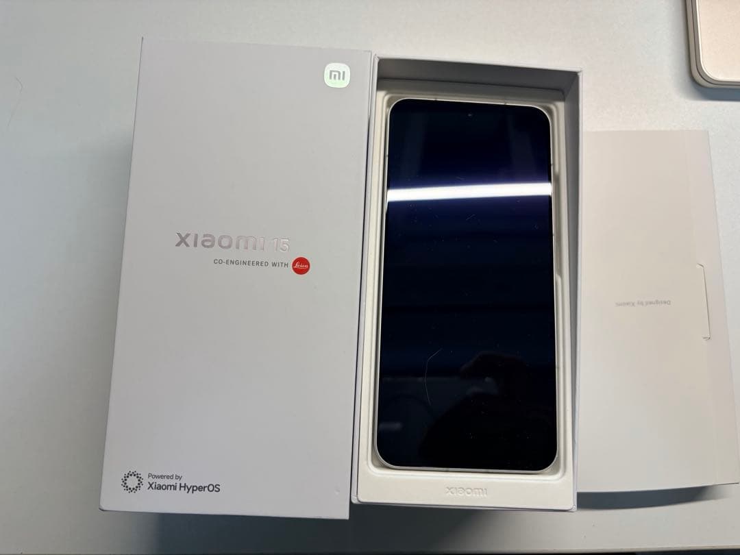 Xiaomi 15 ホワイト 12GB/256GB SIMフリー 日本国内正規品