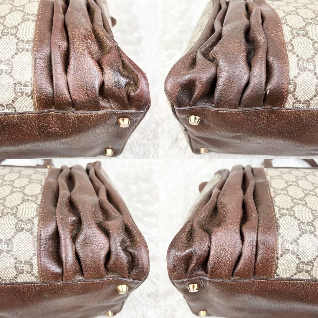 【希少】オールドグッチ グッチプラス GGスプリーム ボストンバッグ