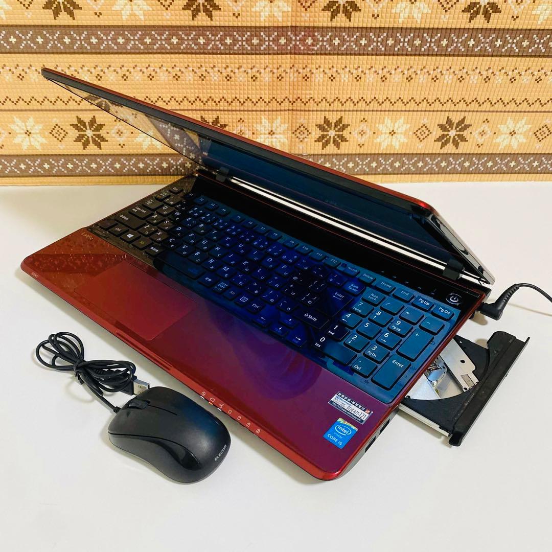 Y835 NECノートパソコンi5メモリ8G SSD高速　タッチパネルWin11