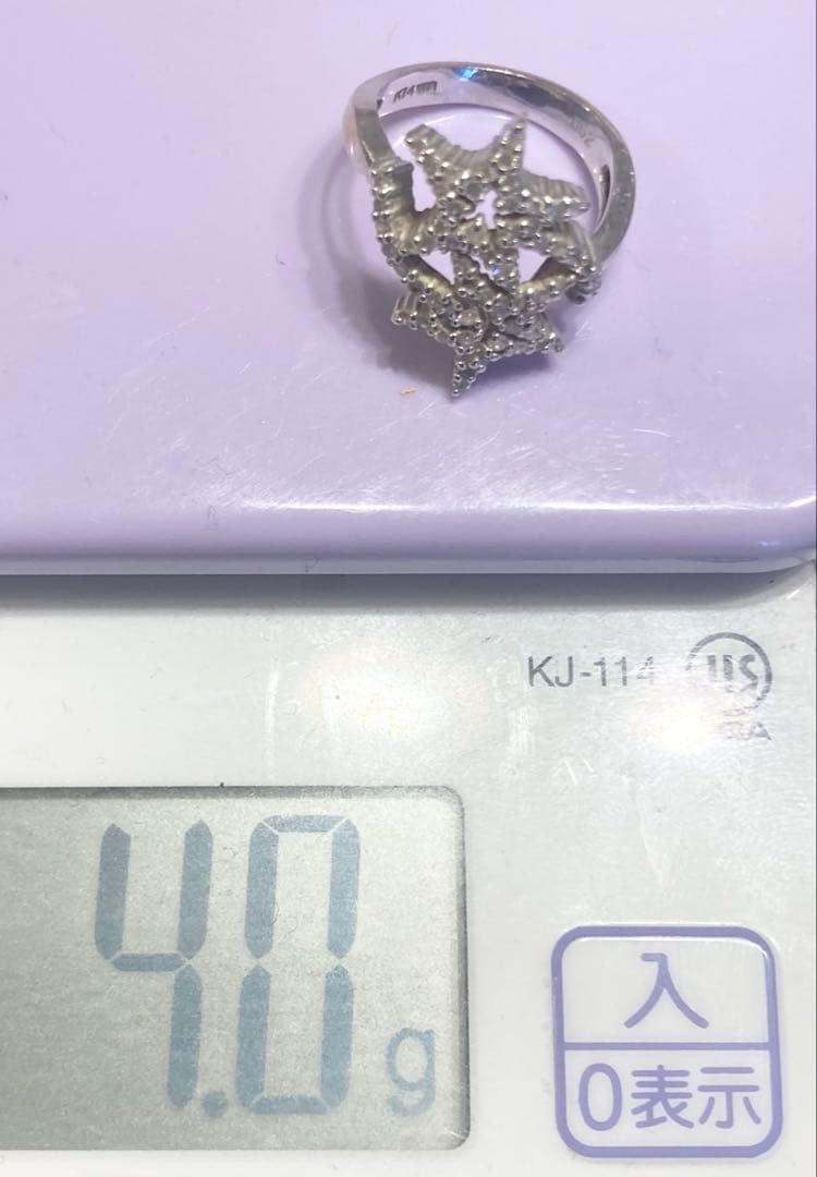 ツツミ　K14WG 指輪