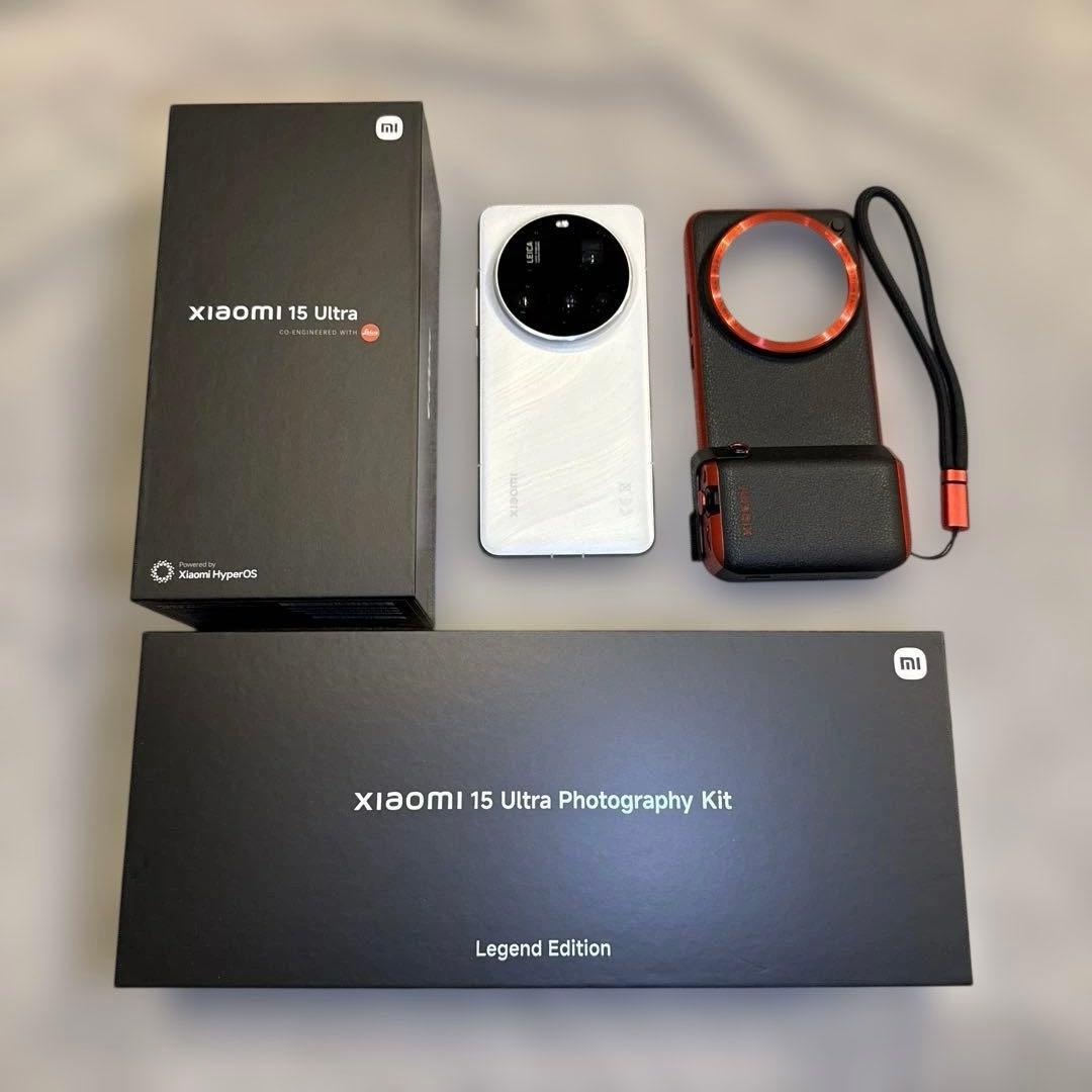 Xiaomi 15 Ultra ホワイト 16GB 512GB