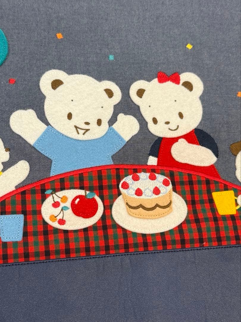 【限定 レア】ファミリア　デニムバッグ　バースデー　ファミリア　トートバッグ