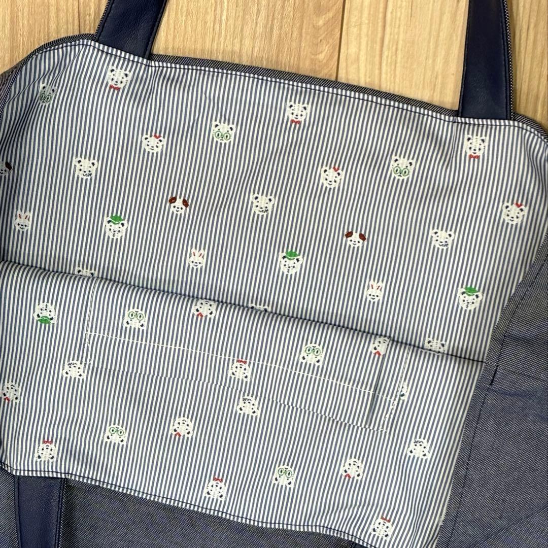 【限定 レア】ファミリア　デニムバッグ　バースデー　ファミリア　トートバッグ