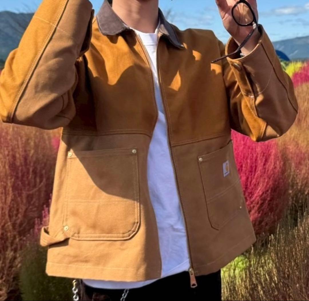 【先行販売】CARHARTT DUCK ACTIVE JACKET リメイク